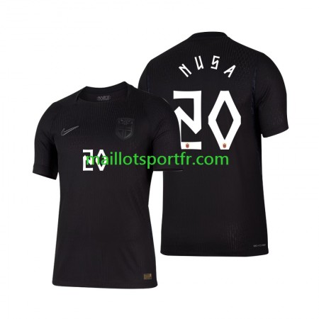 Maillot de Foot Norvège Antonio Nusa 20 World Cup Exterieur 2026 Maillot de Foot Norvège Antonio Nusa 20 World Cup Exterieur 2026